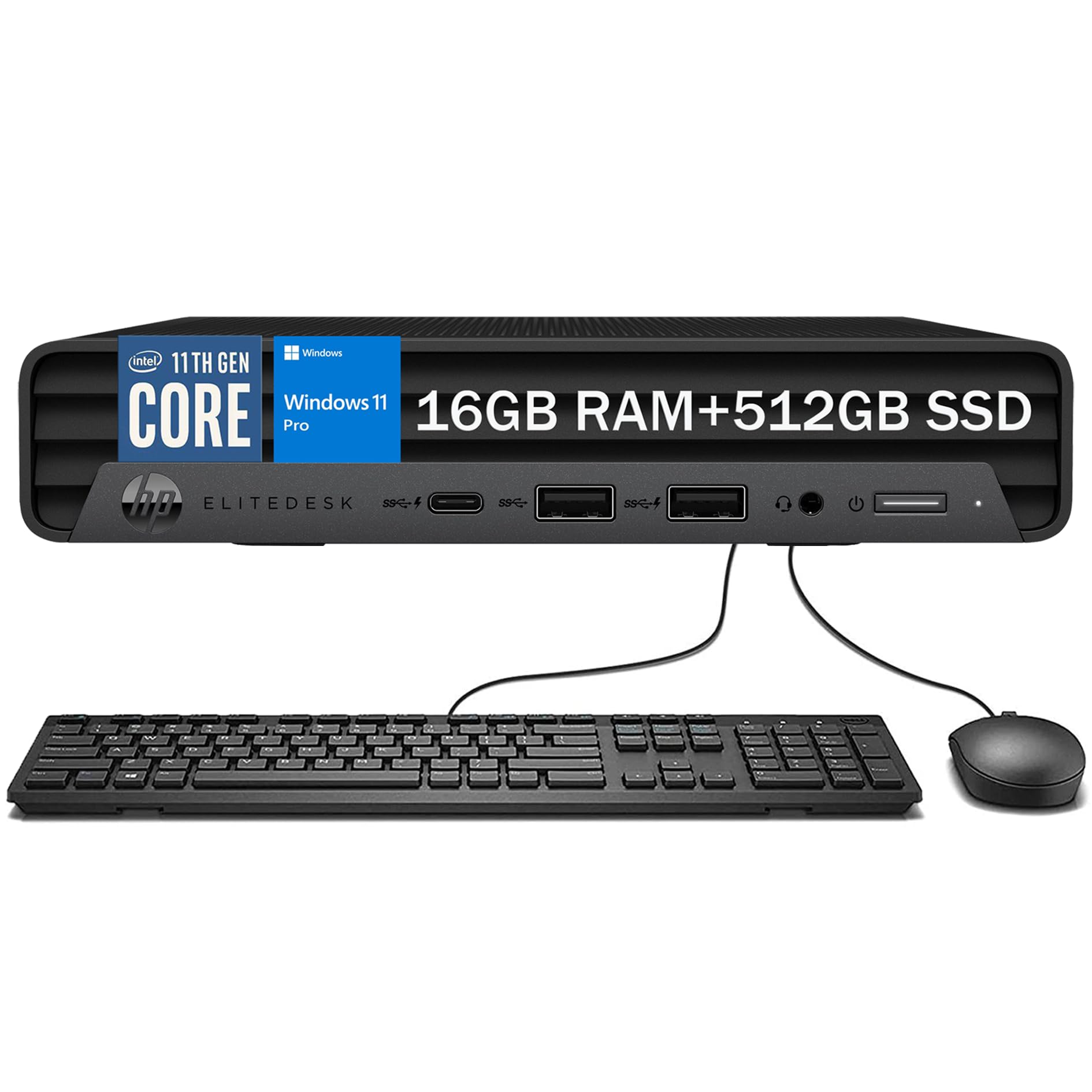Amazon.com: HP EliteDesk 800 G6 Mini PC Desktop Win 11 Pro, Intel
